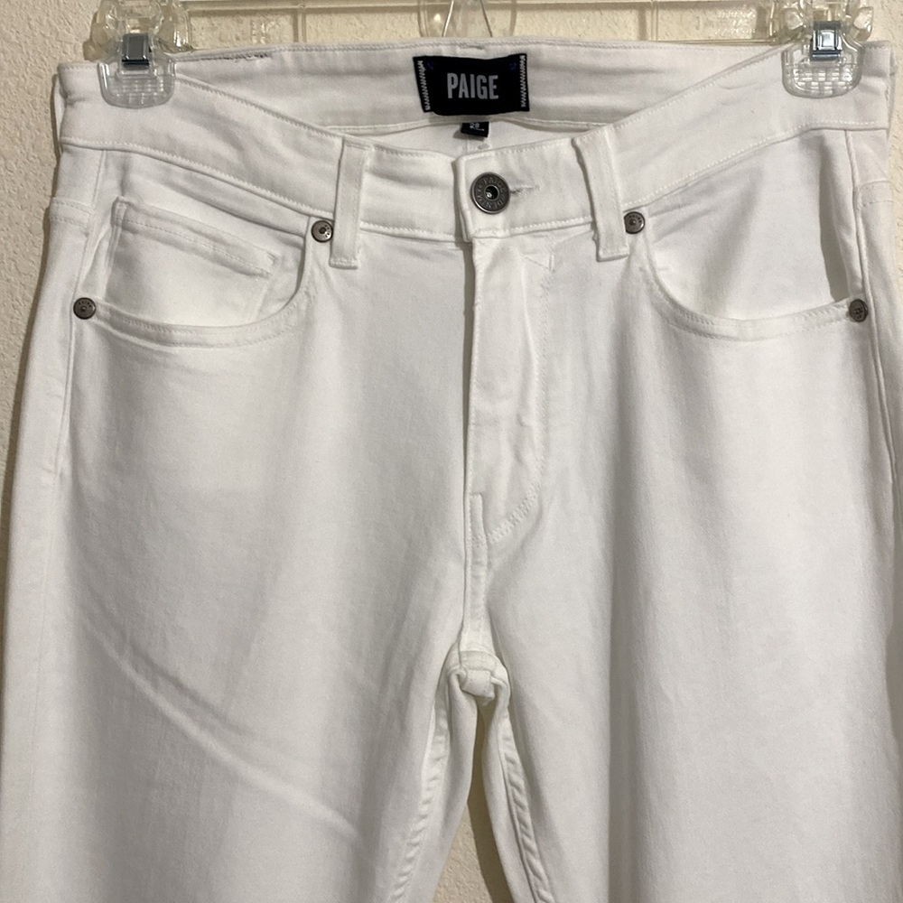 NWOT PAIGE Federal Straight Leg White Jeans Men's Size 28